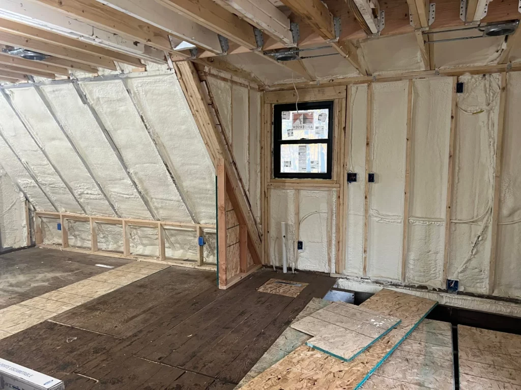 spray foam insulation