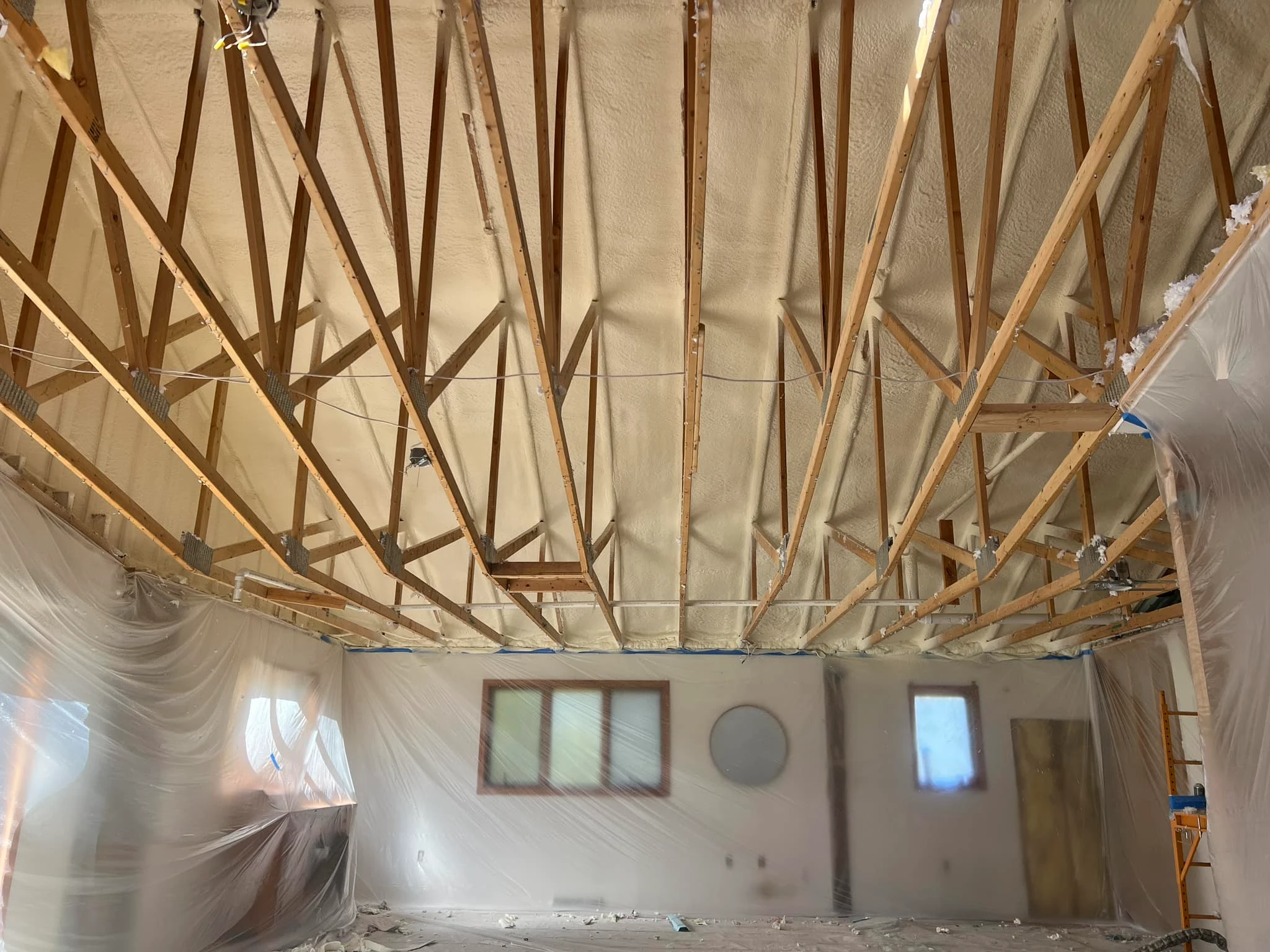 spray foam roofing contractor in Waupaca, WI