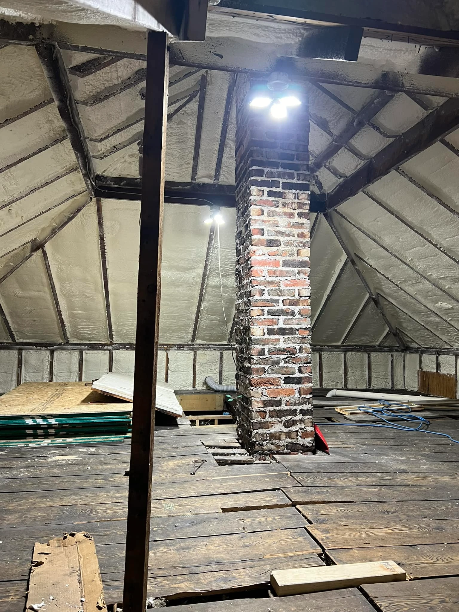 blown in Attic insulation in Waupaca, WI