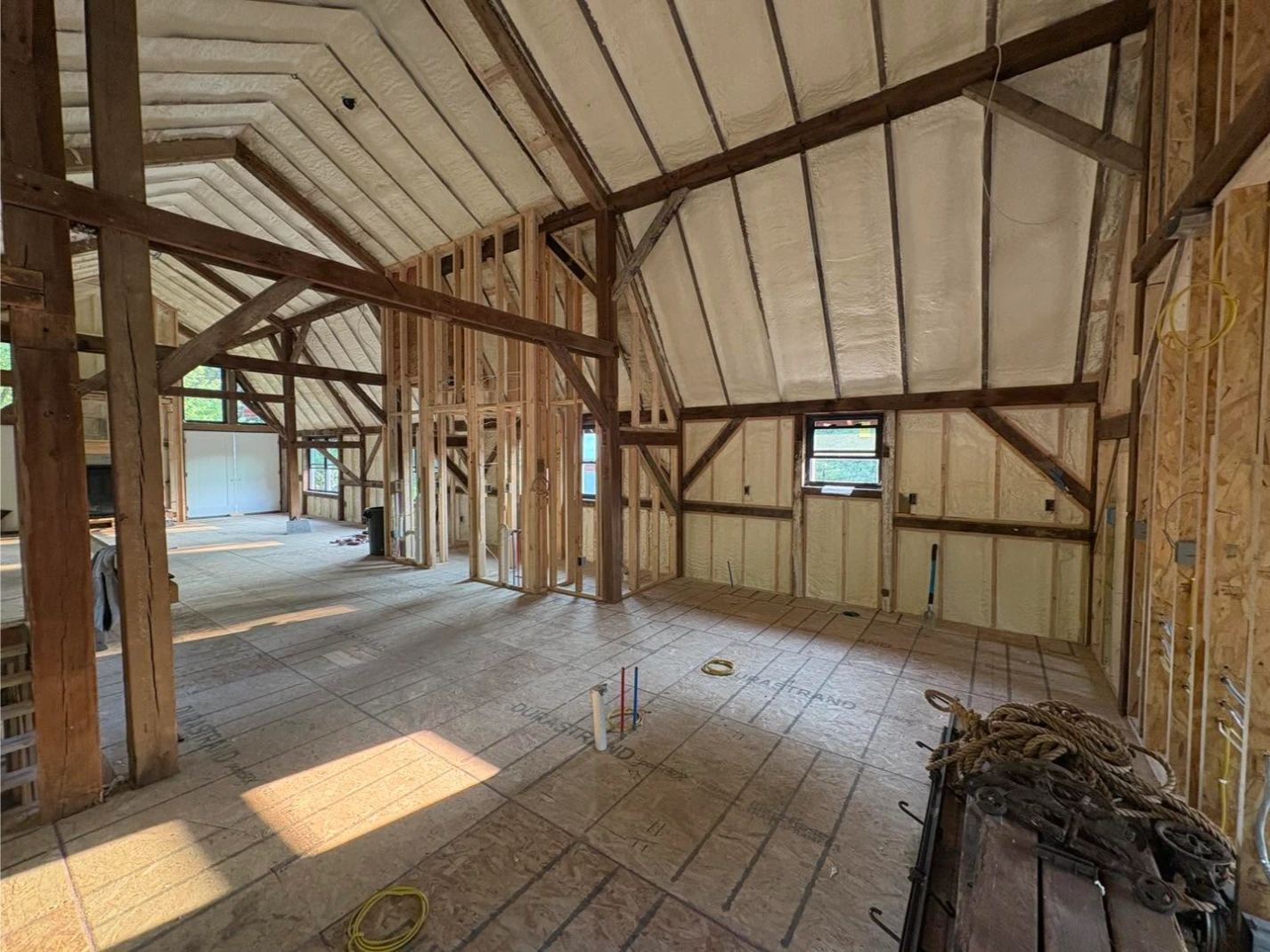 New construction insulation Proseal Spray foam 3